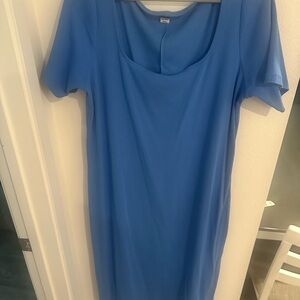 Old Navy Ribbed Blue cotton dress